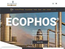 Tablet Screenshot of ecophos.com